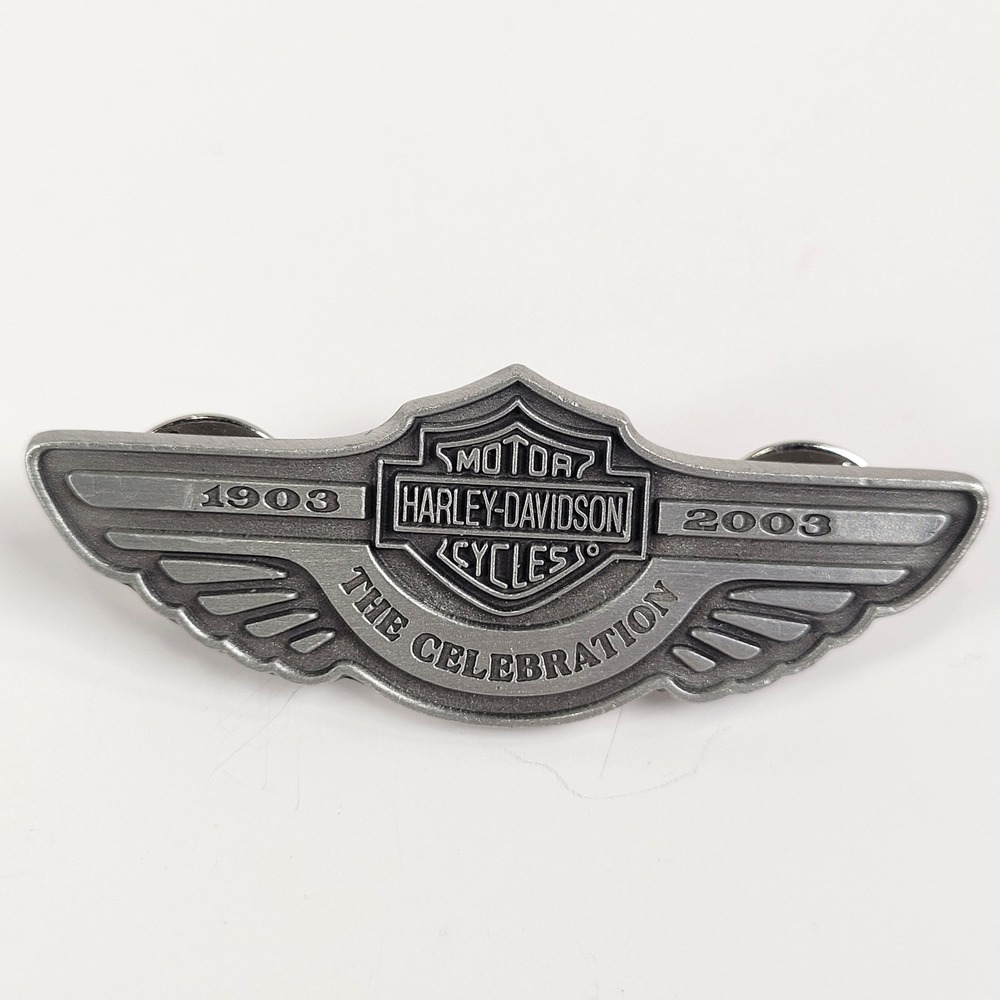 Harley-Davidson 100th Anniversary Pin 1903-2003 Limited Edition Milwaukee USA